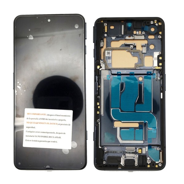 Pantalla Xiaomi Black Shark 4 Black Shark Pro 4 Pro TFT CON MARCO NEGRO (LCD/display + digitalizador/táctil)
