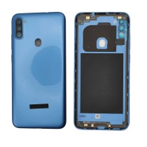 Tapa Trasera para Samsung Galaxy A11 A115 AZUL CON LENTE back cover
