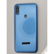 Tapa Trasera para Samsung Galaxy A11 A115 AZUL CON LENTE back cover