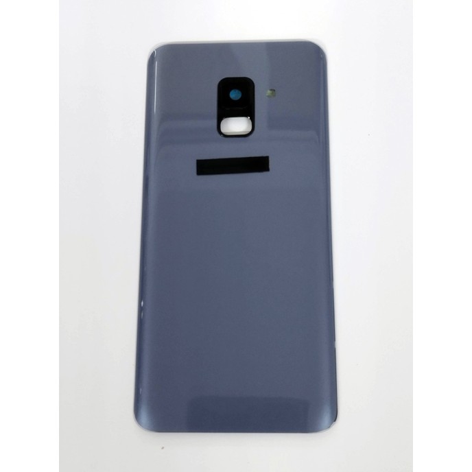Tapa Trasera para Samsung Galaxy A8 2018 A530F GREY CON LENTE back cover