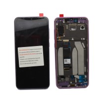 Pantalla Xiaomi Mi 9 SE mi9 se mi 9se OLED small glass con MARCO VIOLETA (LCD/display + digitalizador/táctil) 