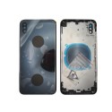 Tapa chasis iPhone XS MAX NEGRO Carcasa Central y Tapa Trasera