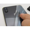 Tapa chasis iPhone XS MAX NEGRO Carcasa Central y Tapa Trasera
