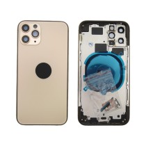 Carcasa chasis iPhone 11 PRO DORADO tapa trasera A2160 A2215 A2217