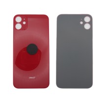 Tapa trasera iPhone 11 ROJA FACIL INSTALACION A2111 A2221 A2223 tapa bateria