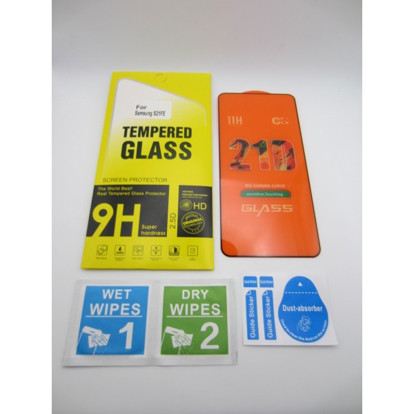 Cristal templado 3D 5D Samsung Galaxy S21 FE protector pantalla 21D