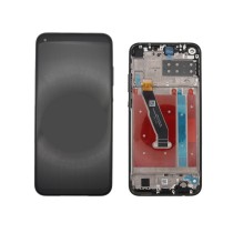 Pantalla Huawei P40 Lite E, Y7p 2020 ART-L29 NEGRO CON MARCO Frame (LCD/display + digitalizador/táctil) 
