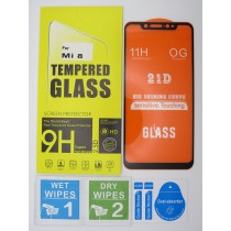 Cristal templado 3D 5D Xiaomi Mi 8 protector pantalla 21D