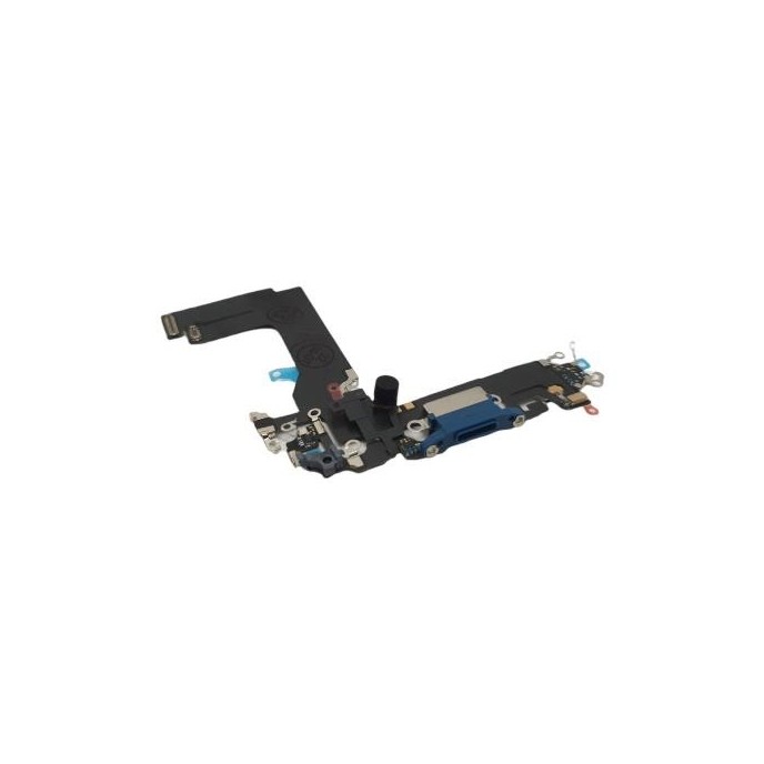 Flex Conector carga iPhone 13 MINI AZUL calidad PREMIUM flex Carga y micrófono Flex charger