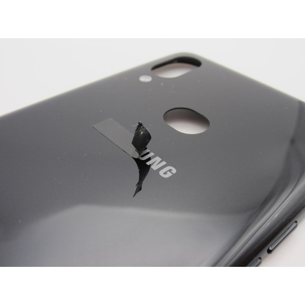 Tapa trasera Samsung A10S Negra cubre bateria back cover