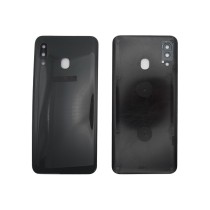 Tapa trasera Samsung A20 A205 NEGRA cubre bateria back cover