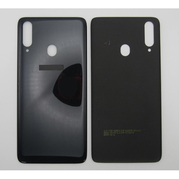Tapa trasera Samsung A20S A207 NEGRA cubre bateria back cover