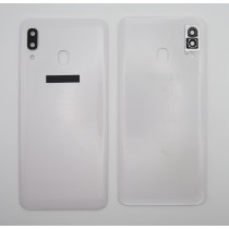 Tapa trasera Samsung A30 BLANCA CON LENTE A305 A305F SM-A305F back cover 