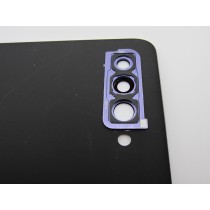 Tapa trasera Samsung A30S VIOLETA CON LENTE SM-A307F back cover 