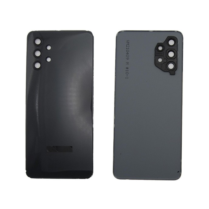 Tapa trasera Samsung A32 NEGRA CON LENTE SM-A325 back cover 