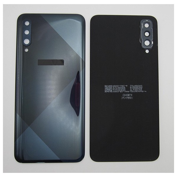 Tapa trasera Samsung A50S NEGRA CON LENTE SM-A507 back cover 