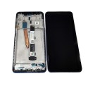 Pantalla Xiaomi Poco X3 NFC CON MARCO AZUL  (LCD/display + digitalizador/táctil)