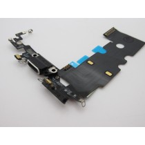 Flex Conector carga iPhone 8 / SE 2020 100% ORIGINAL (despiece) NEGRO flex Carga y micrófono Flex charger