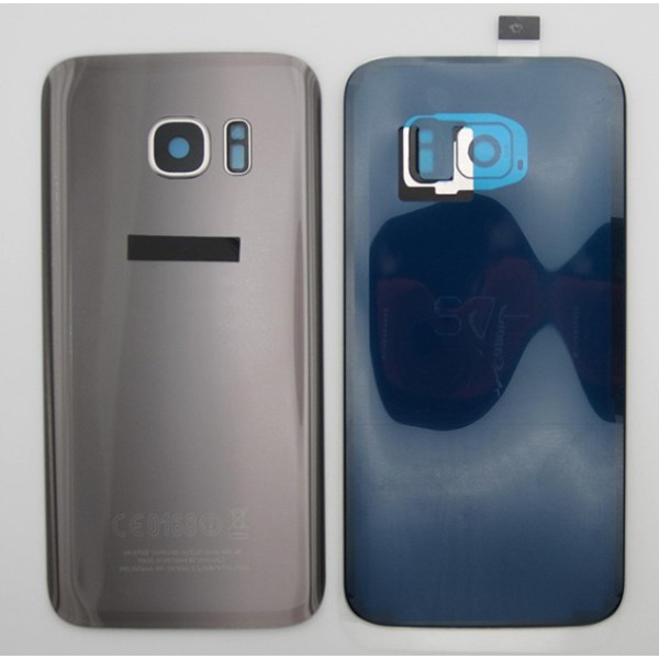 Tapa trasera Samsung S7 G930 DORADA CON LENTE back cover 