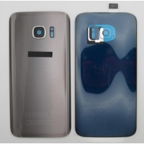 Tapa trasera Samsung S7 G930 DORADA CON LENTE back cover 