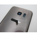 Tapa trasera Samsung S7 G930 DORADA CON LENTE back cover 
