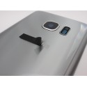 Tapa trasera Samsung S7 G930 PLATEADA CON LENTE back cover 