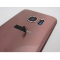 Tapa trasera Samsung S7 G930 ROSA/DORADO CON LENTE back cover 