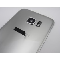 Tapa trasera Samsung S7 EDGE G935 PLATEADA CON LENTE back cover 