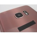 Tapa trasera Samsung S7 EDGE G935 ORO/ROSA CON LENTE back cover 