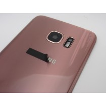 Tapa trasera Samsung S7 EDGE G935 ORO/ROSA CON LENTE back cover 