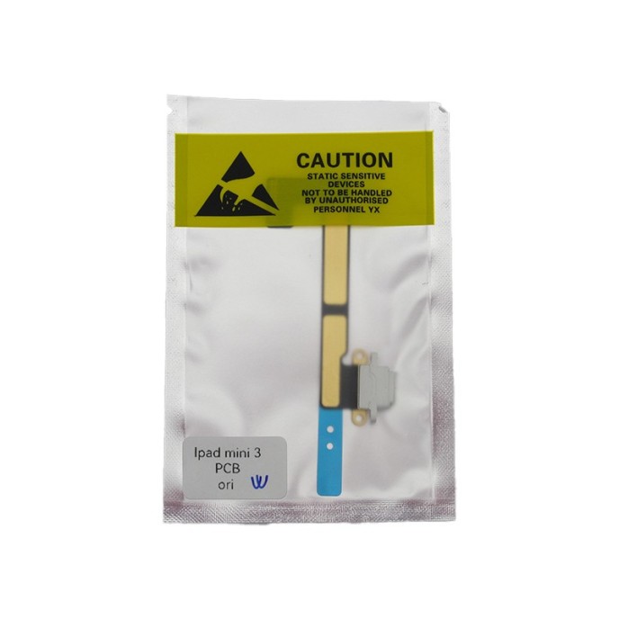Flex Conector carga iPad Mini 3 charger flex BLANCO calidad PREMIUM 