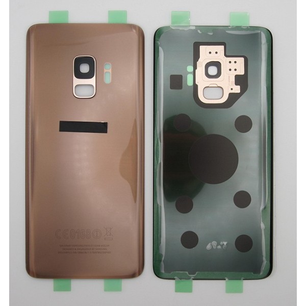 Tapa trasera Samsung S9 G960F ORO/ROSA CON LENTE back cover tapa cubre batería