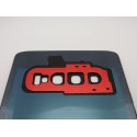 Tapa trasera Samsung S10 G973F ROJA CON LENTE back cover tapa cubre batería