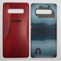 Tapa trasera Samsung S10 PLUS G975 ROJA back cover tapa cubre batería