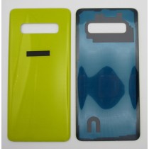 Tapa trasera Samsung S10 PLUS G975 AMARILLA back cover tapa cubre batería
