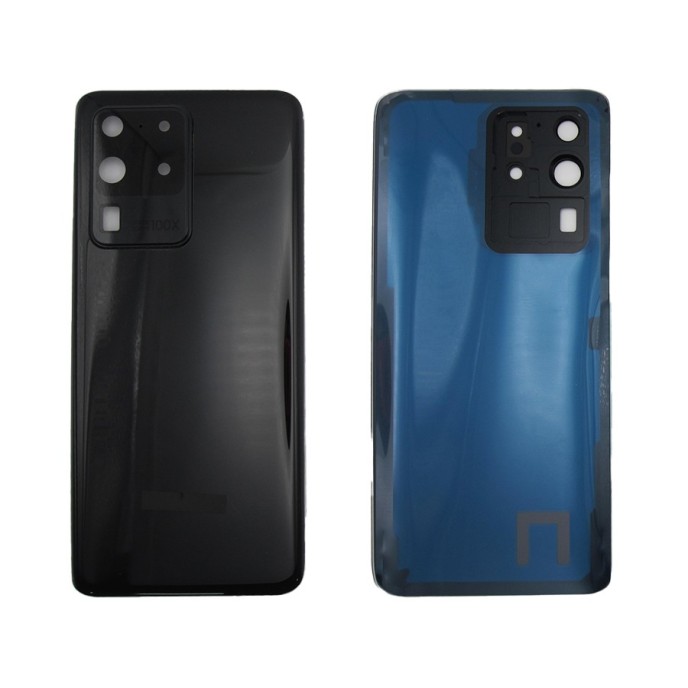 Tapa trasera Samsung S20 ULTRA G988 NEGRA CON LENTE back cover tapa cubre batería