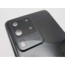 Tapa trasera Samsung S20 ULTRA G988 NEGRA CON LENTE back cover tapa cubre batería