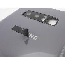 Tapa trasera Samsung galaxy Note 8 N950 GRIS CON LENTE back cover tapa cubre batería
