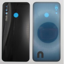Tapa batería Huawei P20 Lite Nova 3E NEGRA CON LENTE back cover