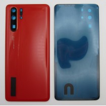 Tapa batería Huawei P30 PRO CON LENTE de cámara ROJO back cover