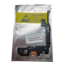 Flex Conector carga iPhone 12 PRO MAX BLANCO calidad PREMIUM flex Carga y micrófono Flex charger