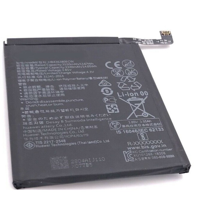 Batería Huawei P30 HB436380ECW 3650 mAh