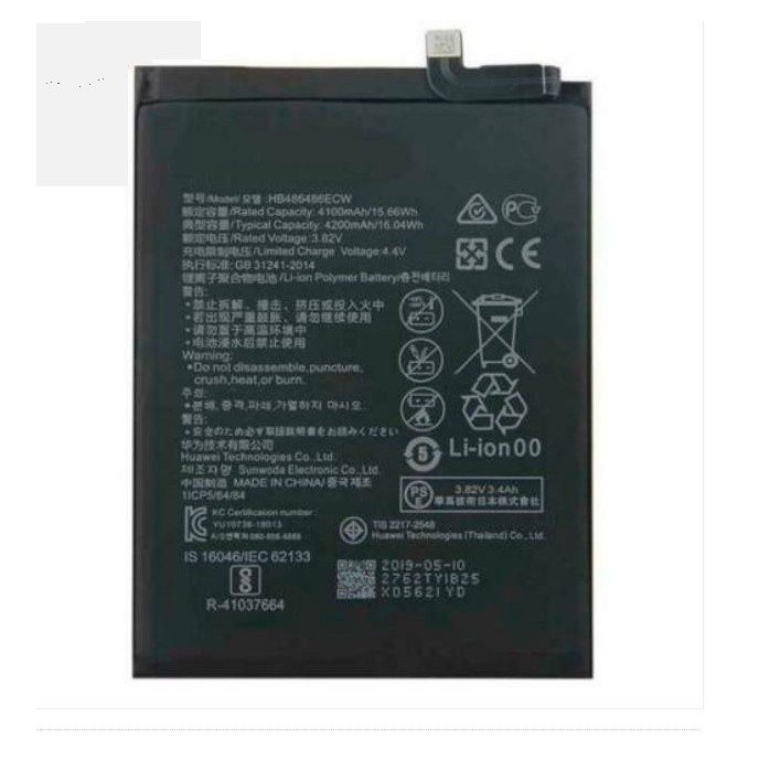 Batería Huawei Mate 20 Pro P30 Pro HB486486ECW 4200 mAh